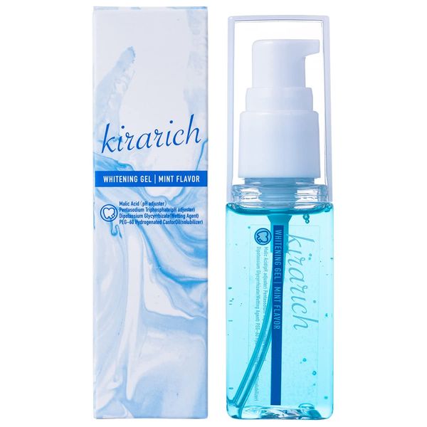 Kirarich Whitening Toothpaste, Whitening Gum Massage, Bad Breath Care, 1.8 oz (50 g)