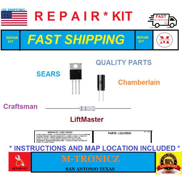 REPAIR KIT  Craftsman Sears 41A4315-7B  41A4315-7H 14LG3399-1B  Circuit Board