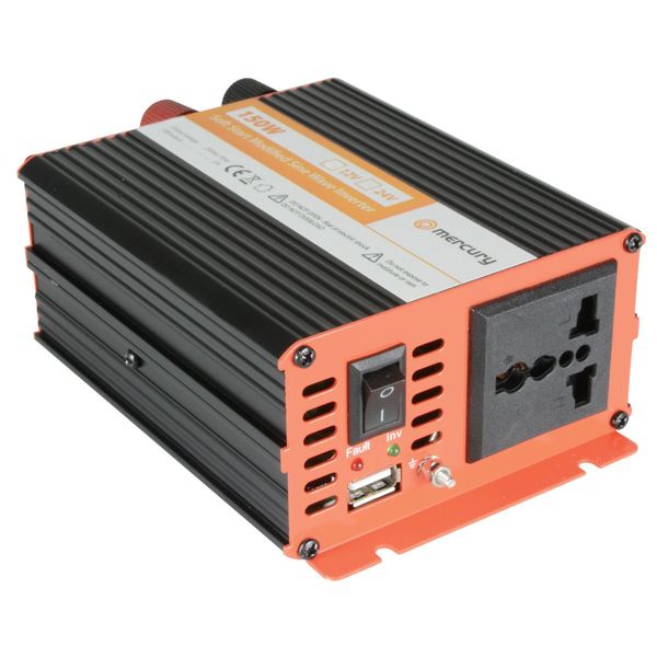 Mercury | Modified Sine Wave Inverter | 12Vdc - 300W