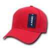 DECKY Fitted Cap, Red, 6 3/4