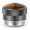 58MM Coffee Distributor, Stainless Steel Coffee Distributor Walnut Decoration