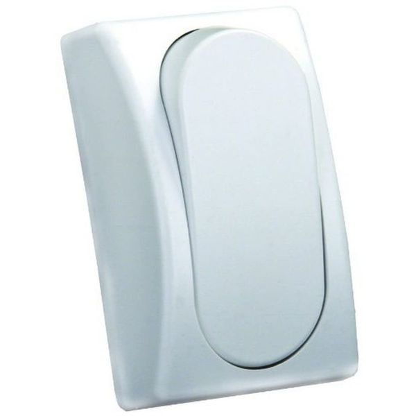 JR Products 13575 Modular On/Off Switch - Single , White