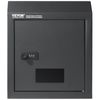 VEVOR Through The Door Key Drop Box Mailbox with Combination Lock Dark Gray