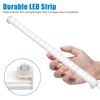2X LED Kitchen Under Cabinet Closet Shelf Lighting Strip Bar USB Light Lamp Kit