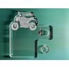 Self-responsibility Sticker Plate Z125PRO Silhouette