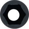 BGS 7219 | Impact Socket Hexagon, deep | 12.5 mm (1/2") Drive | 19 mm