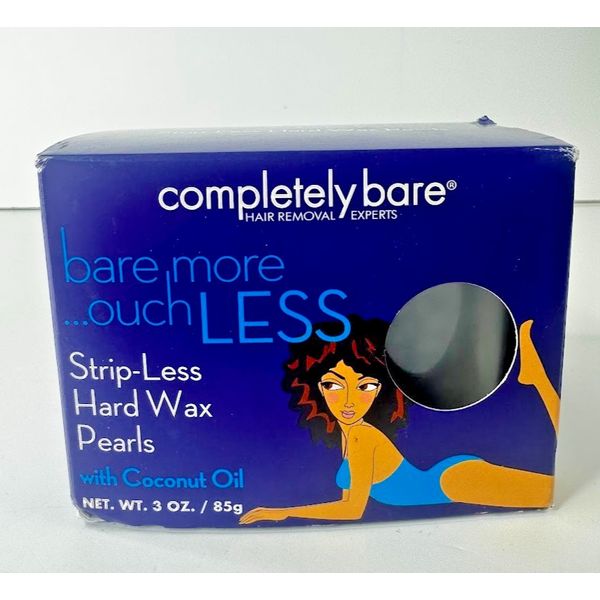 Completely Bare Bare More Ouch Less Strip Less Hard Wax Pearls 3oz New