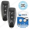 2 Replacement for Ford 2011-2017 Fiesta Remote Car Key Fob Keyless Entry
