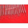 New 17 EA Assorted Dental Scaler PROBE CURETTE Pick Tools Set Dental instruments