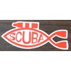 Scuba Diving Bumper Sticker "Scuba Tank 5" Decal DS29