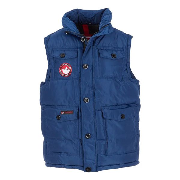 Canada Weather Gear Men's 4-Pocket Puffer Vest - Northern Night / XL