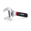 MAXPOWER Adjustable Spanner 200mm, 2-in-1 Adjustable Wrench & Pipe Wrench Switchable with Disassembled & Reversible Jaw