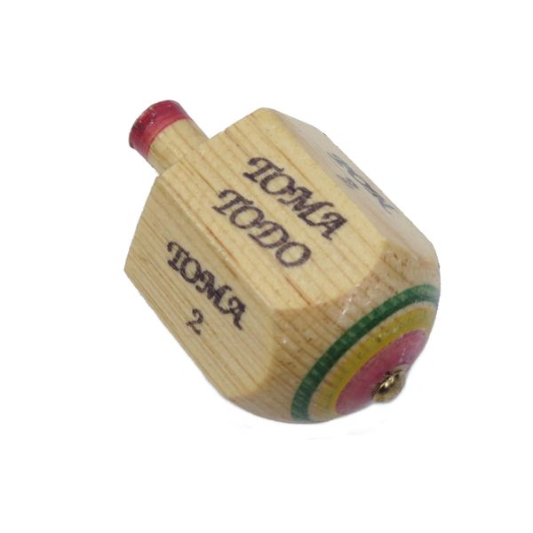 Leos Imports Toma Todo Pirinola Spinning Top Mexican Game