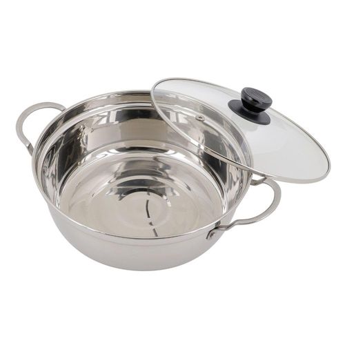 Bistro Mini Stainless Steel IH Tabletop Pot, 8.7 inches (22 cm)