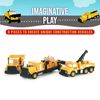Popular Playthings Magnetic Mix or Match Construction Vehicles