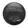 Wilson NBA Nightmode Basketball - Luka, 7, Black