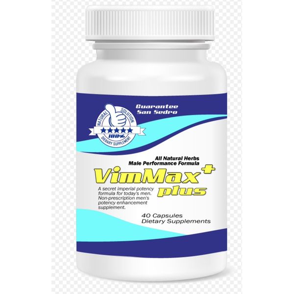 VimMax+ For Men, Increases Nitric Oxide, Relaxes Smooth Muscle