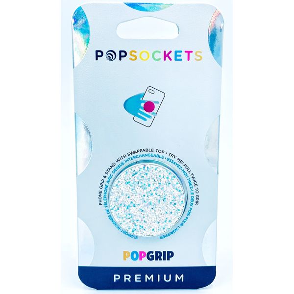 Authentic PopSockets Sparkle Snow White Glitter Pop Socket Popsocket PopGrip