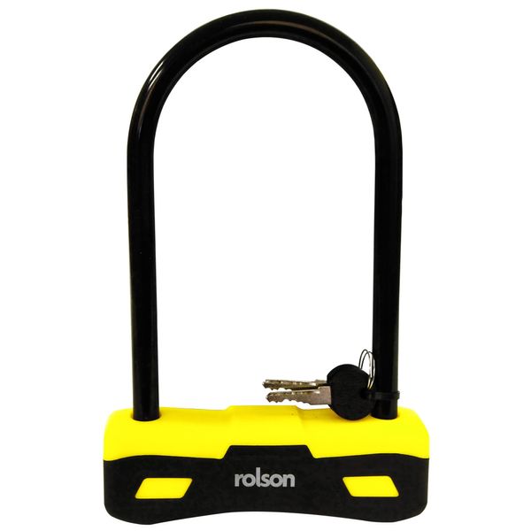 Rolson 66743 250 x 165 mm U Type Bicycle Lock