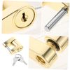 Vaguelly Heavy Duty Trailer Hitch Lock Coupler Lock for Secure Trailer Accessory Durable Design Enhanced Security