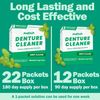 Protech Denture Cleaner (180 Days) Denture Cleanser For Retainers, Mouthguards, 