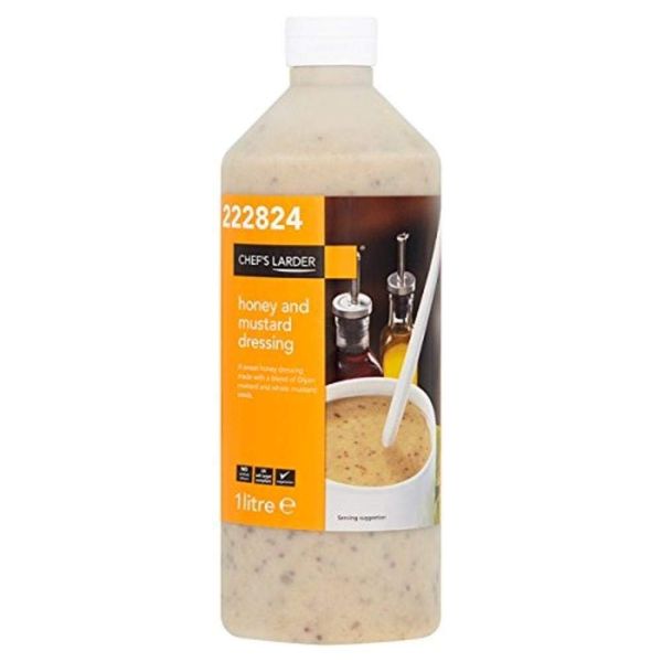 Chef's Larder Honey & Mustard Dressing - 2 x 1 Litre