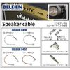 Belden [BELDEN 8470] Speaker Cable 3.0 ft (92 cm) with L-S Plug