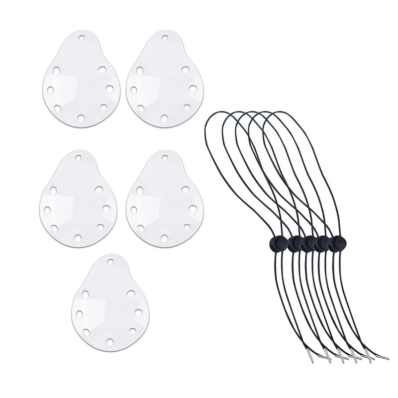 AYNKH 5 Pcs Plastic Eye Patch Eye Patches for Adults Eye Shield After ...