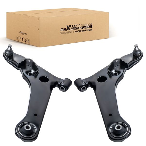 Pair Front Lower Control Arm w/ Ball Joint for Mitsubishi Outlander 2003-2006