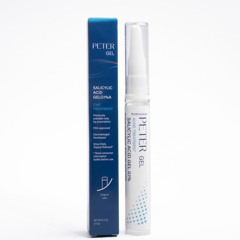 PETER GEL 0.1% SALICYLIC ACID GELO.1% A CNE TREATMENT Gel, 30 Day ...