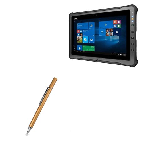 BoxWave Stylus Pen Compatible with Getac F110 G5 - FineTouch Capacitive Stylus, Super Precise Stylus Pen - Champagne Gold