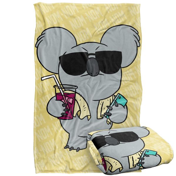 We Bare Bears Nom Nom Silky Touch Super Soft Throw Blanket, 36"x58"