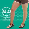Juzo Soft 2002 Thigh-High 30-40mmhg Compression Open Toe Stocking, Chocolate, 3 (III) Regular