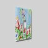 SnazzySwitch Flower Fairy 2 Decorative Light Switch Cover - Single Toggle Wall Plate