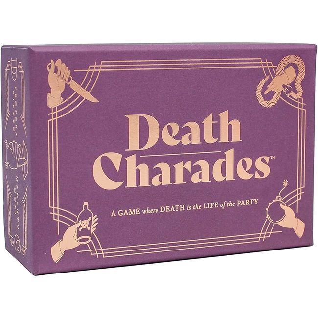 Death Charades: Silly Party Card Game, Create Two or More Teams, 45- Second Rounds to Guess The Charade, Endless Rounds or Until The Cards Run Out, Free Timer in App Store, Ages 13+