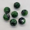 Rare Ruby Zoisite Bead Strand - 16" - Male/Female Energy Balancer | 8mm | 49 Bds
