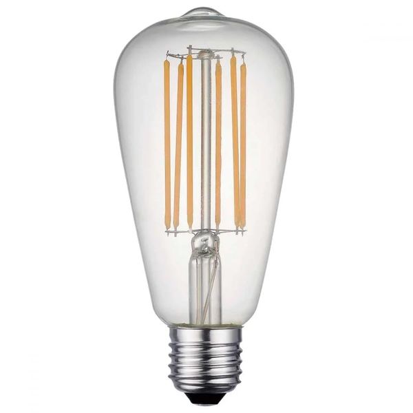 Casell Filament LED Squirrel Cage 240v 8w E27 810lm 2700°k Dimmable Light Bulb