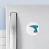 CafePress Power Drill Magnets 2.25" Round Magnet (10 pack)