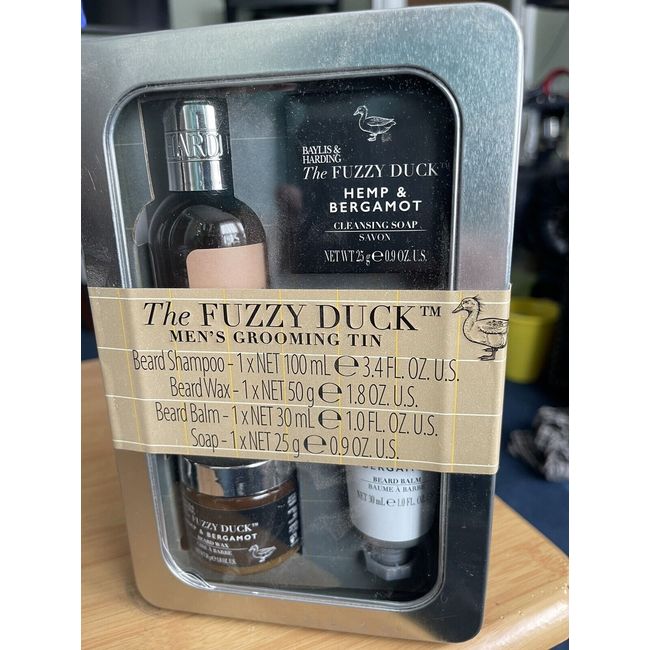 The Fuzzy Duck Men’s Grooming Tin