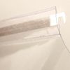 Store SMART - Clear Hanging File Folder with Two Sturdy Metal rods - 10 Pack - RHF231C-10