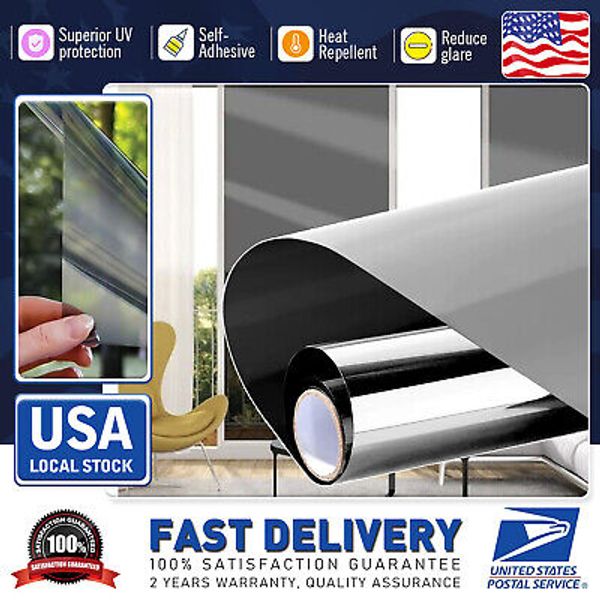 39in × 197in Black Uncut Car Window Tint Film Roll 5% VLT Car Home Office Glass