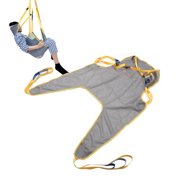 Mesh Patient Lift Sling, Soft & Breathable, Easy Installation, Home & Hospital Transfer