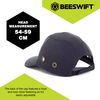 SAFETY BASEBALL CAP NAVY BLUE