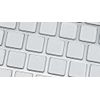 Blank White Keyboard Stickers Label Decal Self-Adheisive for Computer Laptop
