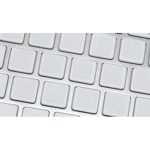 Blank White Keyboard Stickers Label Decal Self-Adheisive for Computer Laptop