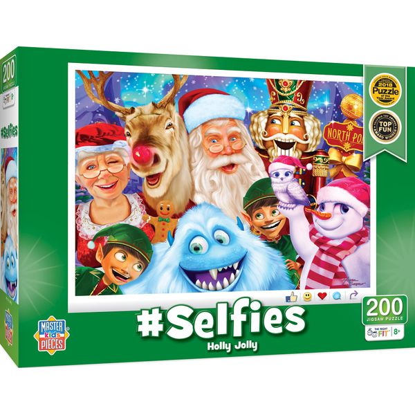 Holiday - Selfies - Holly Jolly 200pc Puzzle