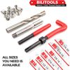 BILITOOLS 1/4-20 Thread Repair Kit - HSS Helicoil SAE