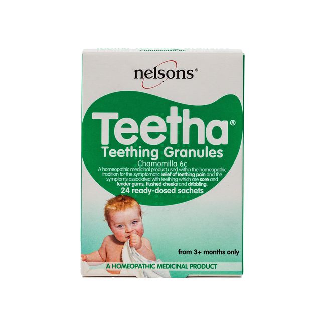 Nelsons Baby Teetha Teething Granules 24 Sachets