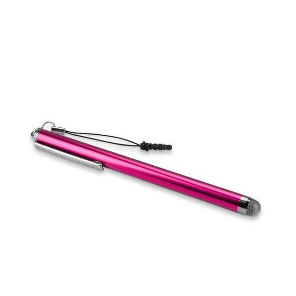 BoxWave Universal EverTouch Capacitive Stylus with Replaceable Tip - Rose Pink, Stylus Pen for Smartphones and Tablets