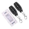 Motor Wireless Remote 12V Switch 2 Channel RF433MHz Universal Remote Control